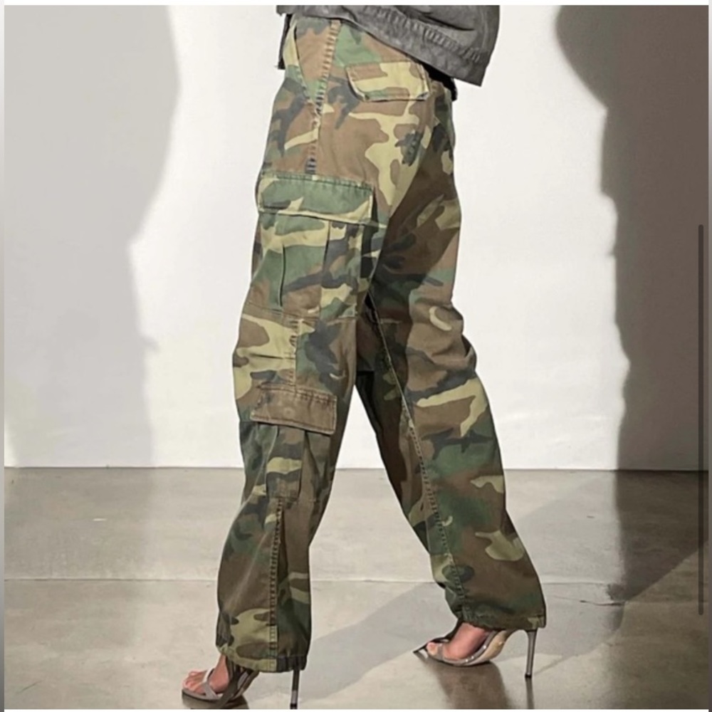 LE CAMO CARGO - VINTAGE DISTRESSED WASH S/M